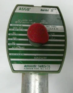 Asco 8262G230 Solenoid Valve