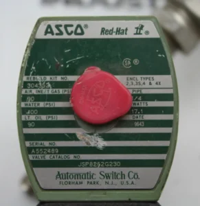 Asco JSP8262G230 Solenoid Valve