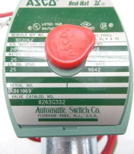 Asco 8263G332 Solenoid Valve