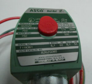 Asco 8262G080 Solenoid Valve 8262G80
