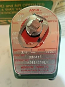 Asco 8263G210LT Solenoid Valve