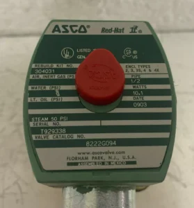 Asco 8222G094 Solenoid Valve 8222G94