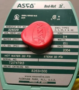 Asco 8263H300 Solenoid Valve