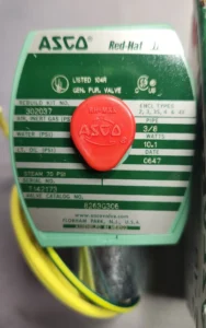 Asco 8263G306 Solenoid Valve