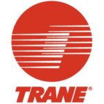 Larger Trane logo on white background