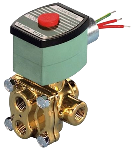 ASCO EF8342C020 4-Way Solenoid Valve