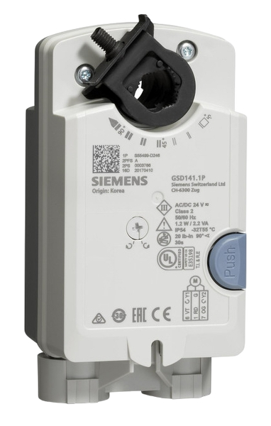 Siemens GDE166.1P OpenAir Proportional Damper Actuator