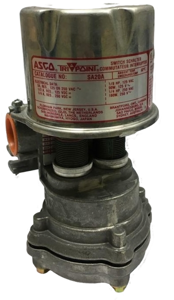 ASCO SA20A Tri-Point Pressure Switch